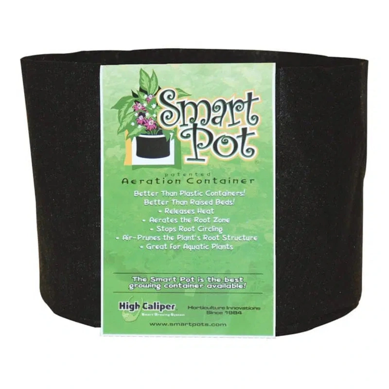 10 Gallon Smart Pot Black Fabric Planter