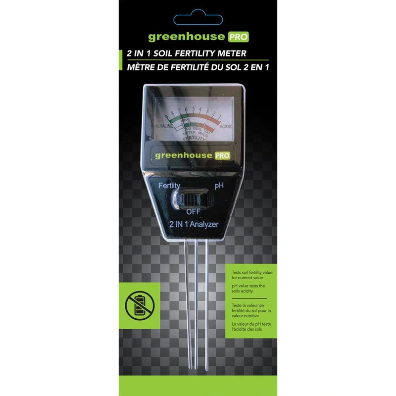 2 in 1 Soil Fertility PH Meter