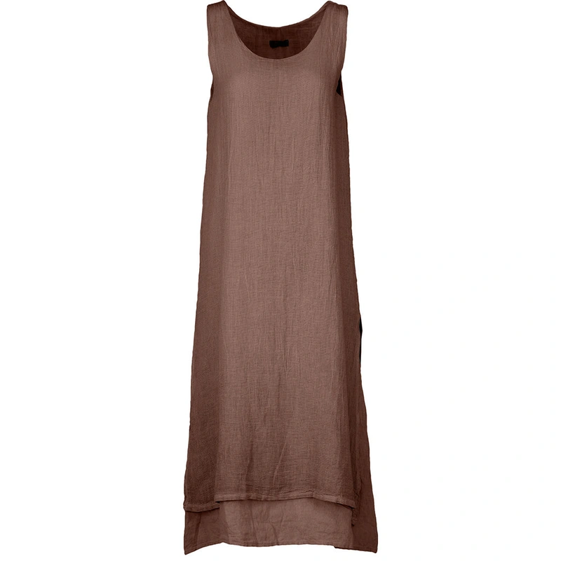 Ankle Length Tank Dress Caffe