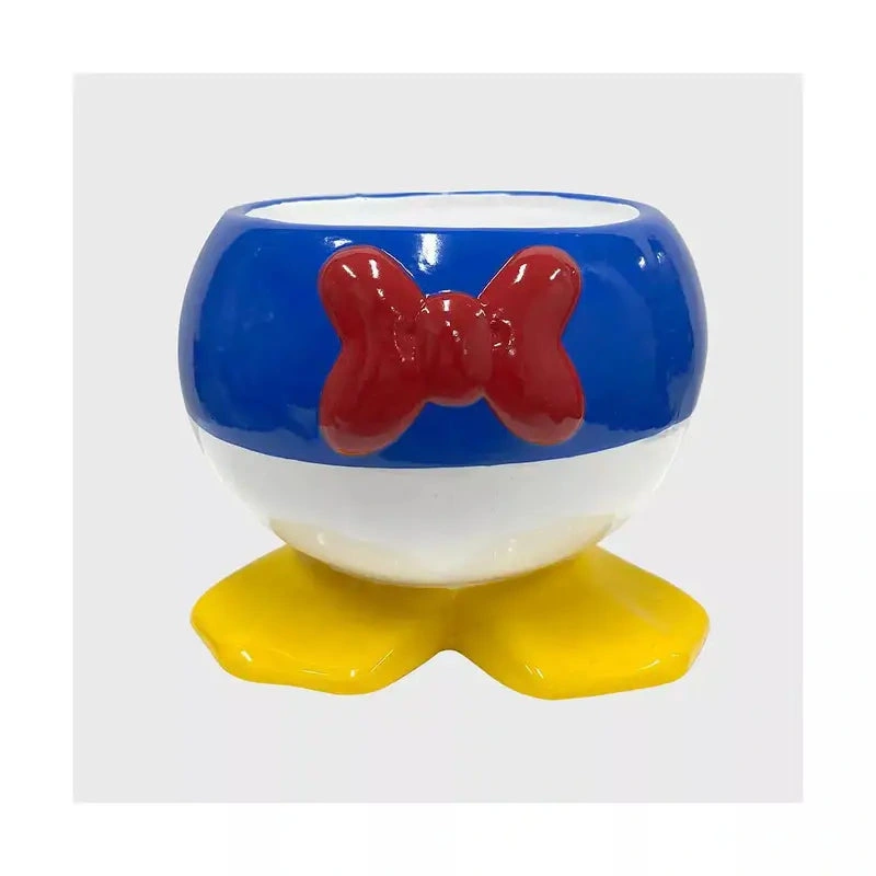 Disney Donald Duck With Feet Ceramic Planter 5.75″x5.75″x5.12″