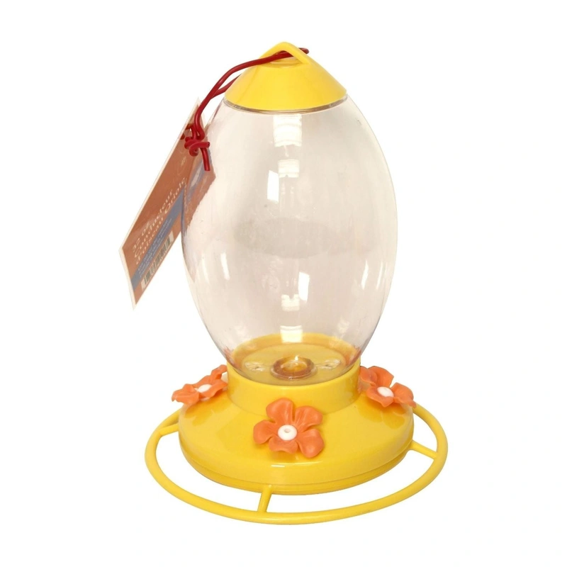 “Large 32oz Oriole Plastic Globe Feeder – Premium Orange Oriole Bird Feeder for Backyard Gardens